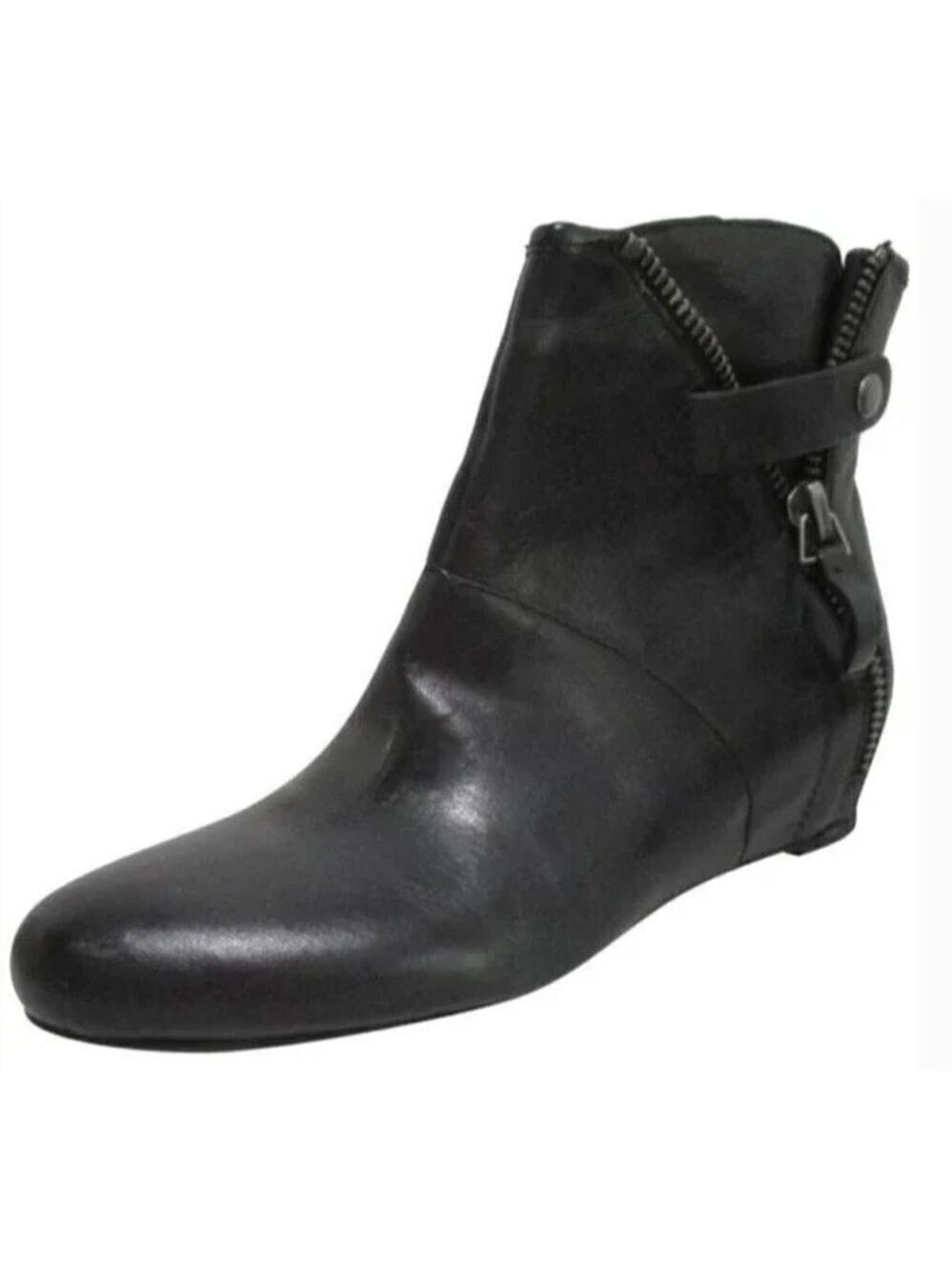 Nine West Vintage Grates Black Ankle Booti  SIZE 9.5